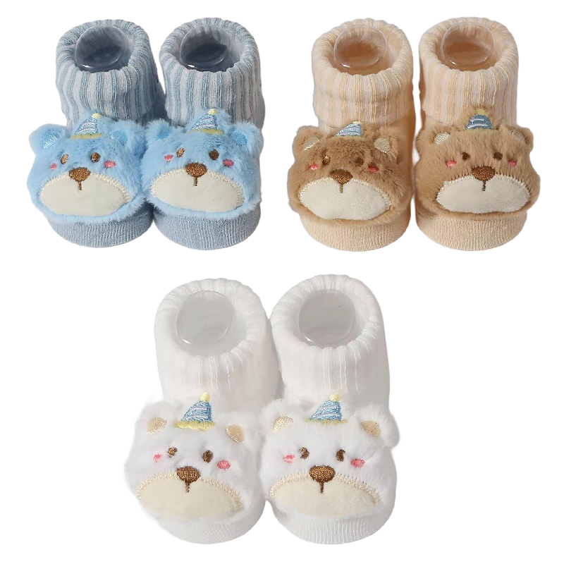 Baby Clothing Dividers - 3 par/set de calcetines para bebés,