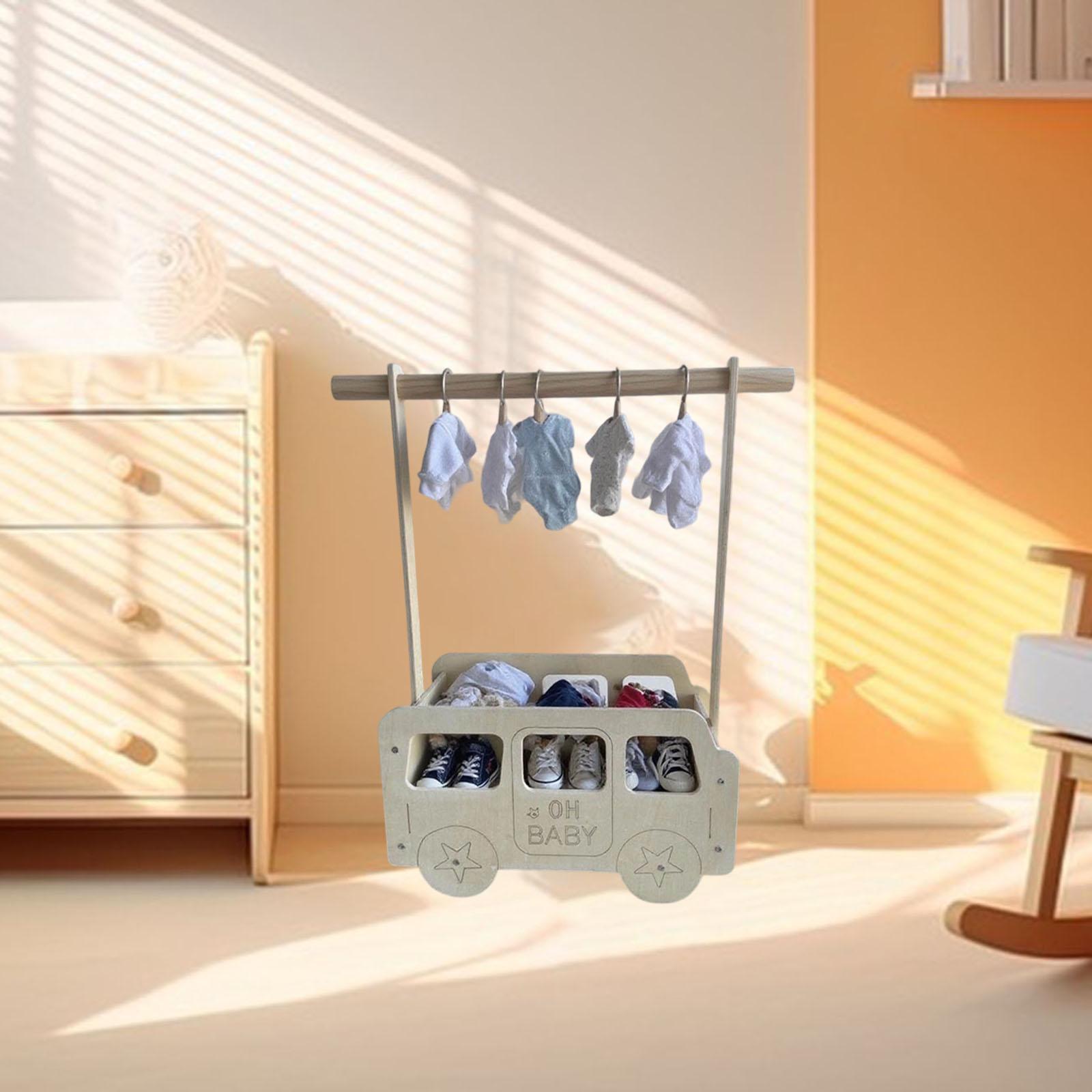Baby Clothing Hanging Rack - Estante para ropa para mascotas, caja