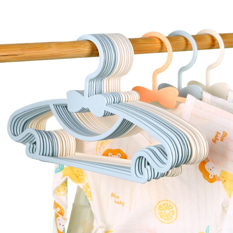 Baby Clothing Hanging Rack - Perchas de plástico para almacenamiento de