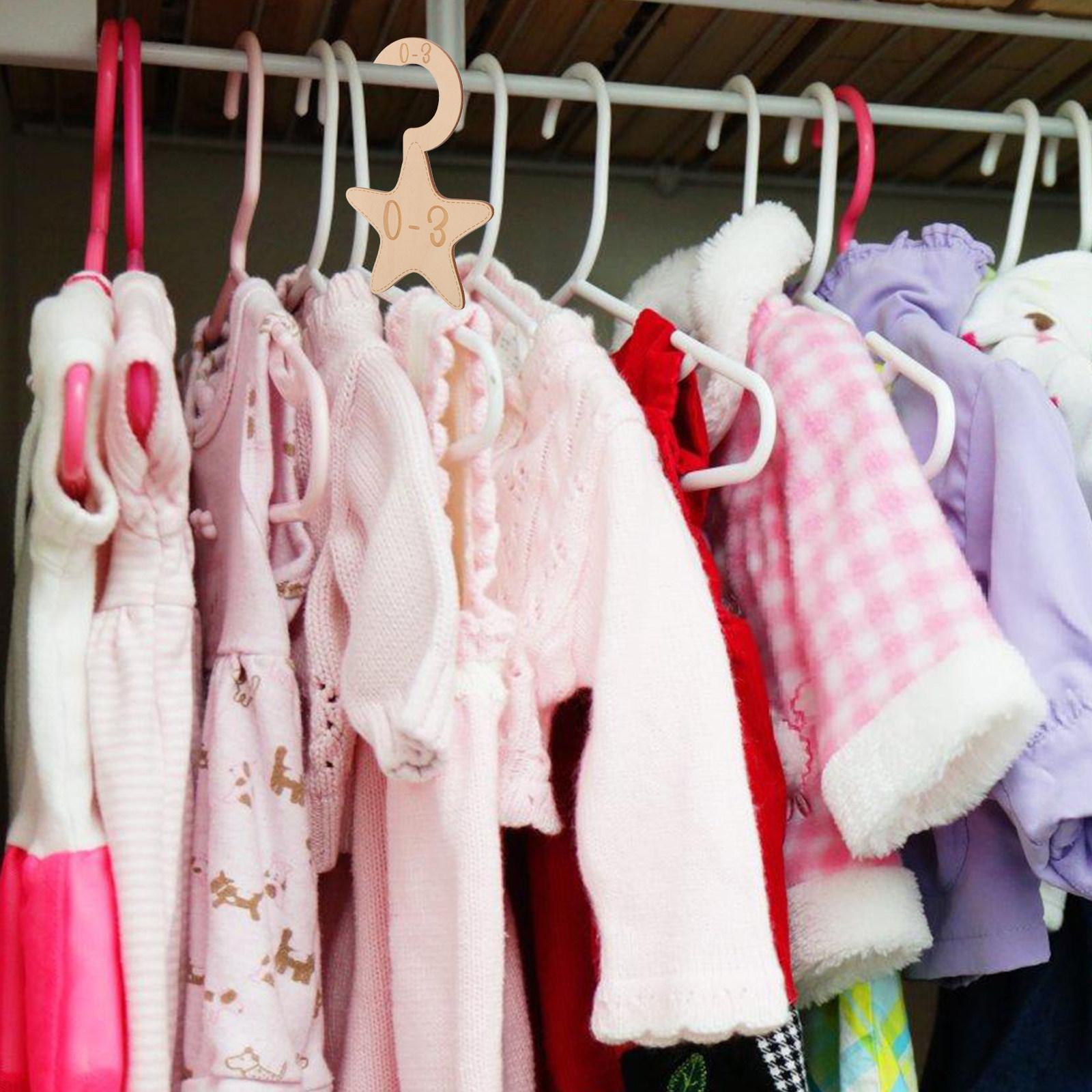 7 Divisores de Madera para Arm - Baby Clothing Dividers reseña y precio
