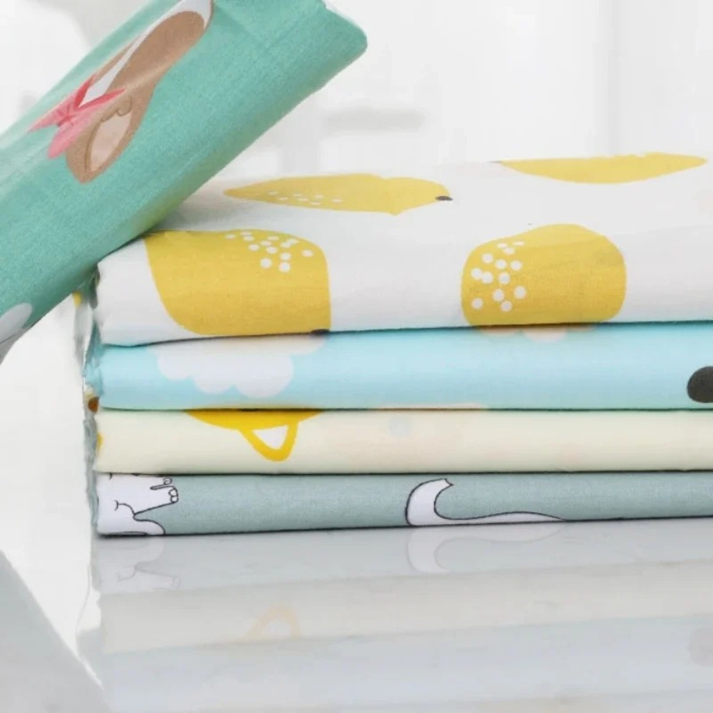 Tela estampada de algodón puro - Baby Clothing Organic reseña y precio