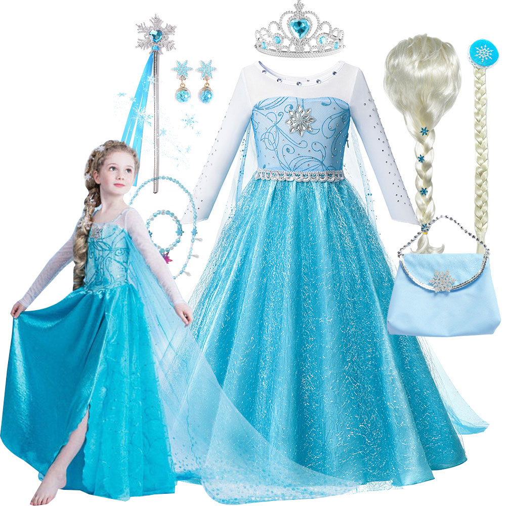 Disfraz de princesa Elsa para  - Baby Clothing Dresser reseña y precio
