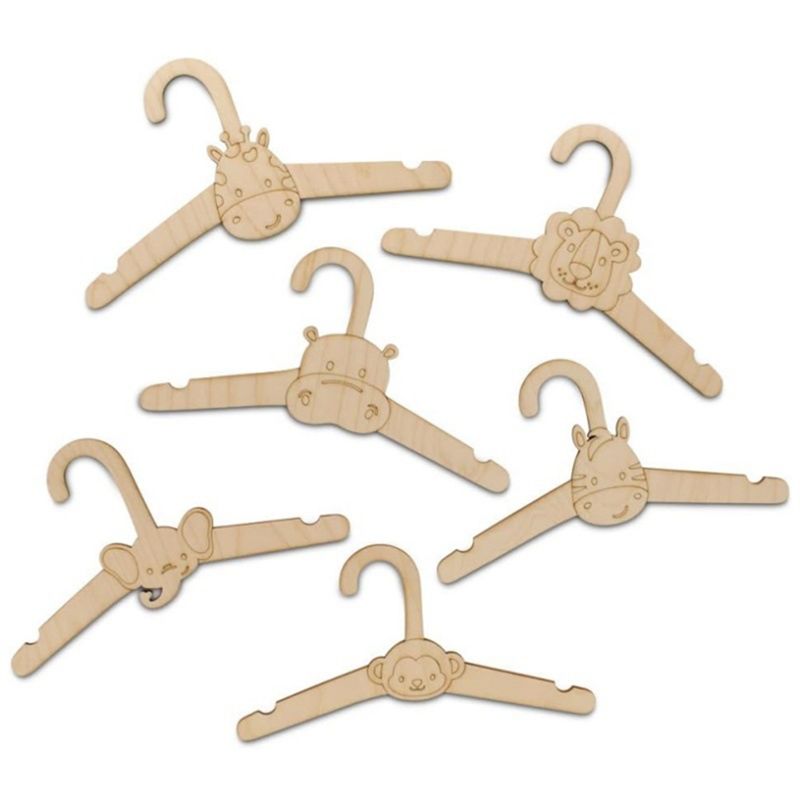 20 perchas de madera bonitas p - Baby Clothing Hanging Rack reseña y precio