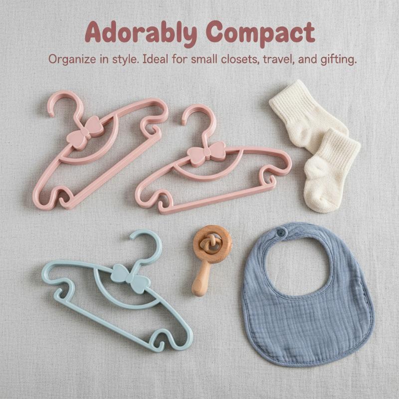 Juego de 12 Perchas para Ropa  - Baby Clothing Hanging Rack reseña y precio