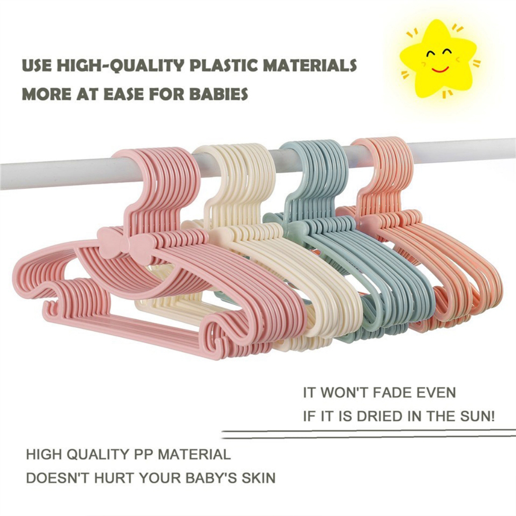 Juego de 12 Perchas para Ropa  - Baby Clothing Hanging Rack reseña y precio