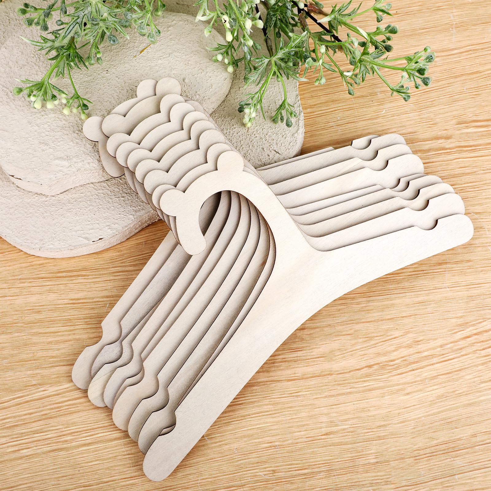 Colgador de ropa de madera cre - Baby Clothing Hanging Rack reseña y precio